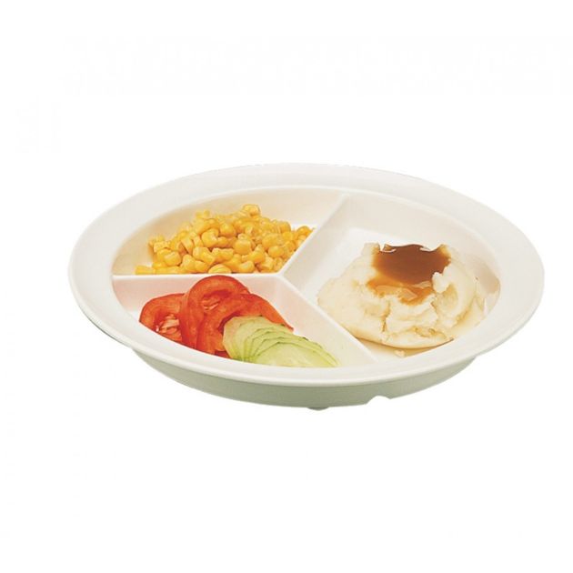 Able2 GripWare assiette avec compartiments