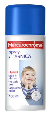 Spray à l&rsquo;arnica 100 ml Mercurochrome