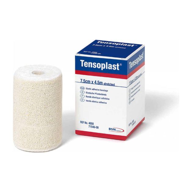 Essity Tensoplast 4,5 m x 2,5 cm Blanc Carton de 12 pièces