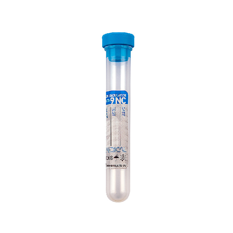 Tube de prélèvement avec citrate de sodium (3,2%) – 0,2 ml de citrate x 1,8 ml de sang – Carton de 1000 pièces