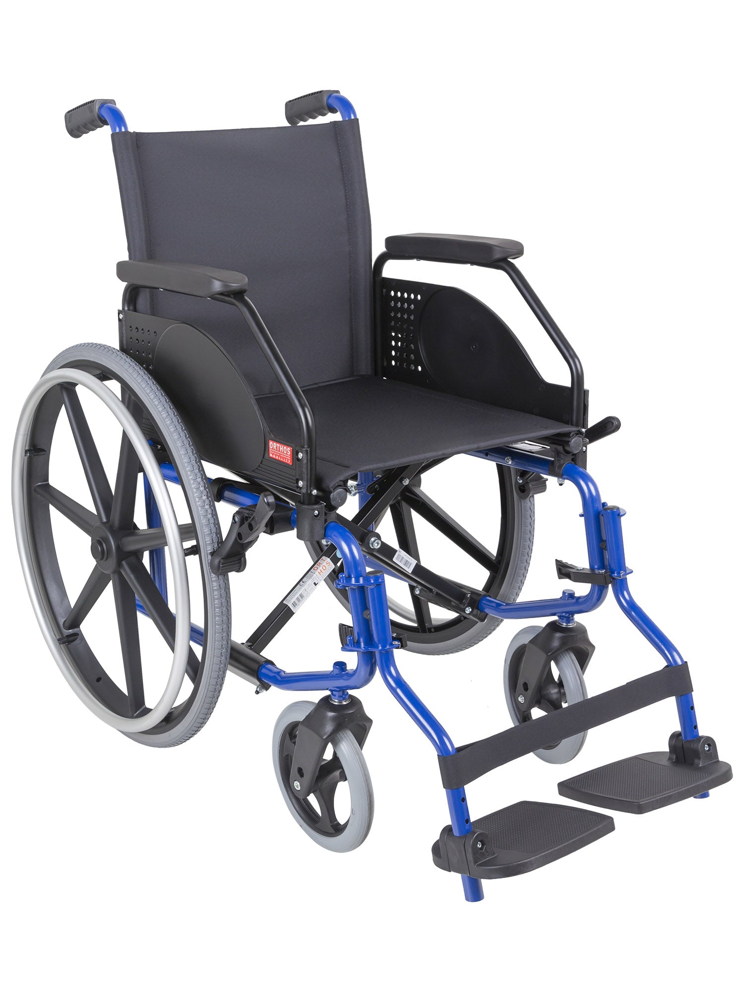 Orthos XXX – Fauteuil roulant manuel CELTA COMPACT 3 ST avec accoudoirs et repose-pieds amovibles