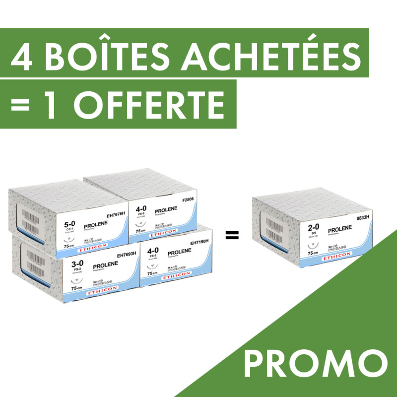 Prolene – Fil de Suture Non Résorbable Bleu – Ethicon