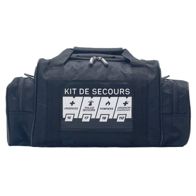 Sac d&rsquo;intervention vide Noir
