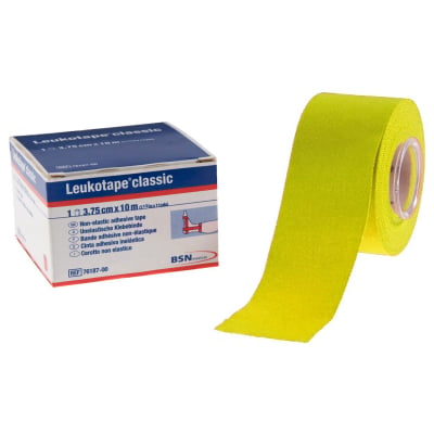 Bande Leukotape classic jaune