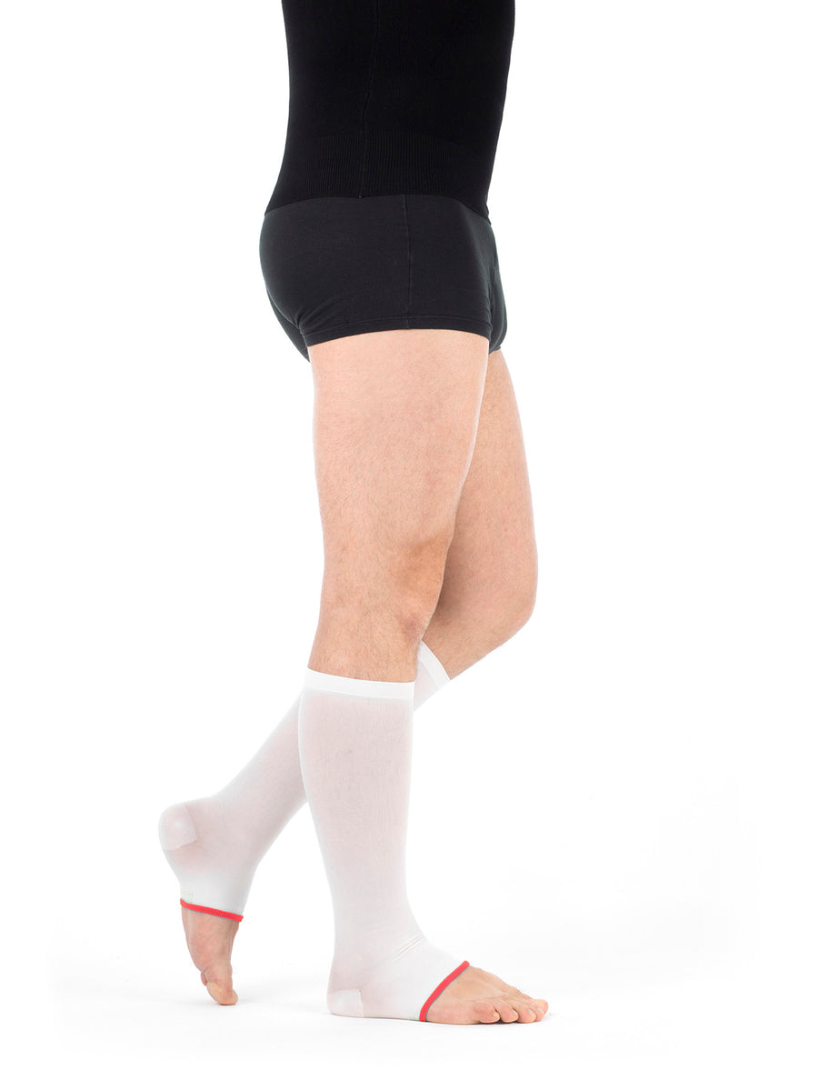 ACTYS® Chaussettes de contention ATH Anti-thrombose Mixte Pieds ouverts compression Classe 2