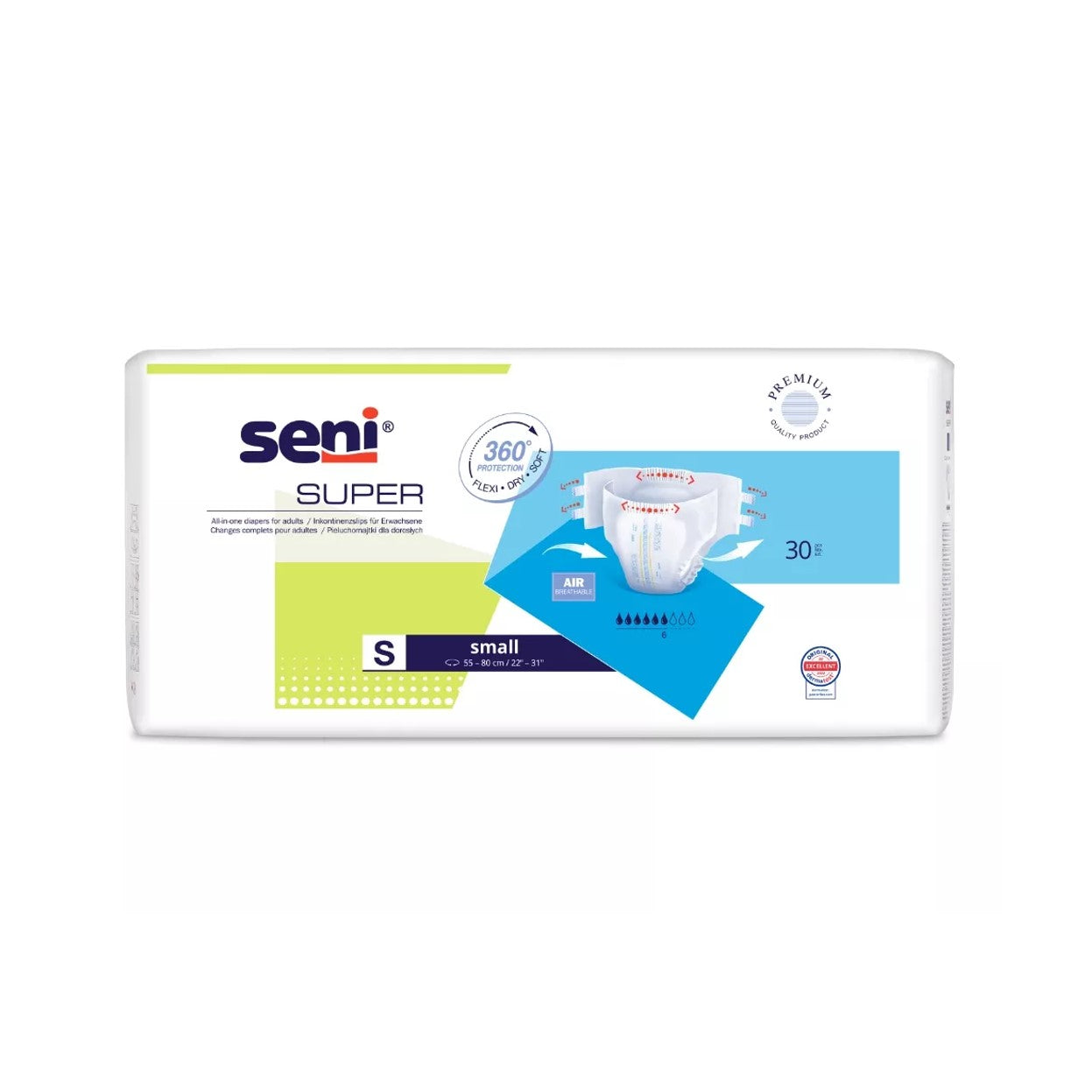Seni – Changes complets SUPER – Sachet de 30 pièces