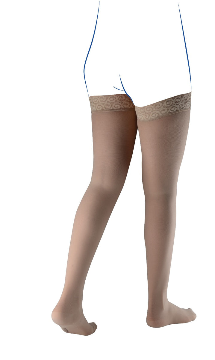 THUASNE BAS CUISSES COMPRESSION CONTENTION SIMPLY COTON FIN CLASSE 2