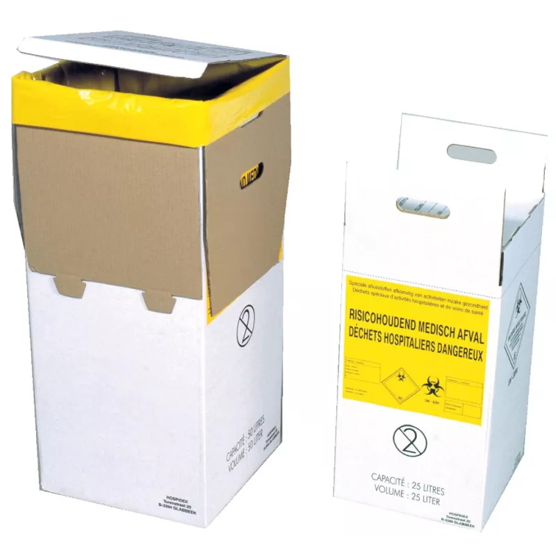 CARTONS COLLECTEURS DE DÉCHETS