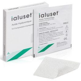Compresses stériles imprégnées – Ialuset