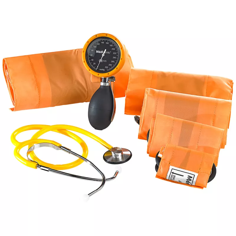 KIT TENSIOMETRE D&rsquo;URGENCE MULTIBRASSARDS