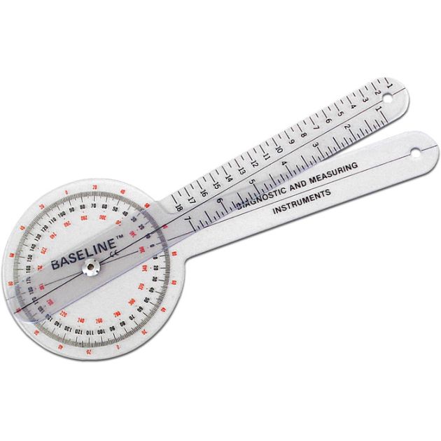 Goniomètre plastique 30 cm