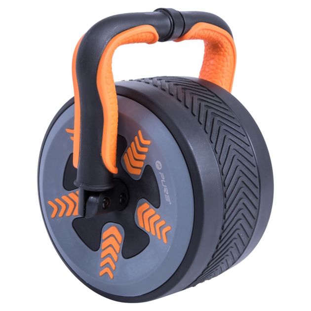 2 en 1 Roue abdominale et Kettlebell.