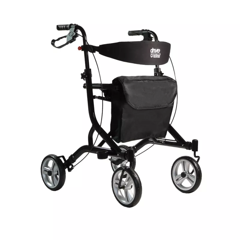 ROLLATOR 4 ROUES PLIABLE ULTRALIGHT