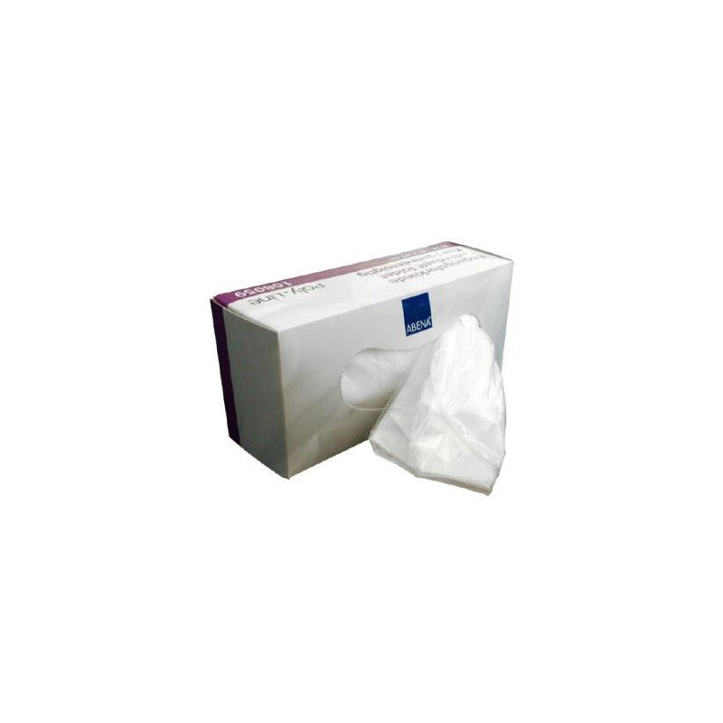 Abena – Tablier de protection transparent 125 x 81 cm – Boite de 50 pièces