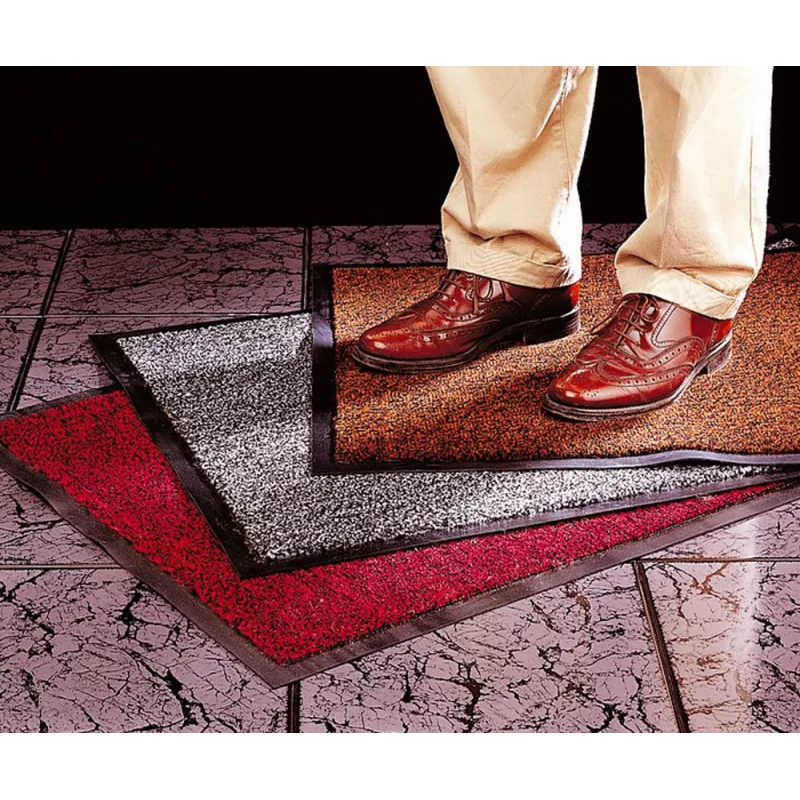 TAPIS D&rsquo;ACCUEIL ANTI-POUSSIÈRES
